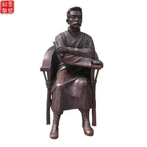 樹脂仿銅雕塑著色