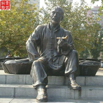 促銷玻璃鋼人物雕塑