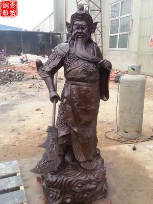 關(guān)圣帝君銅像圖片