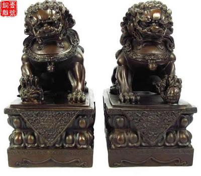 北京故宮銅獅子