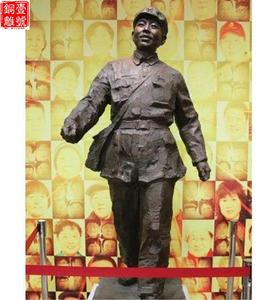 雷鋒銅雕塑