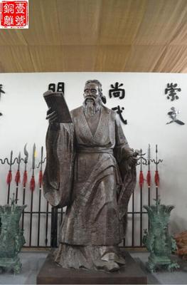 學(xué)校內(nèi)為什么放孔子雕像