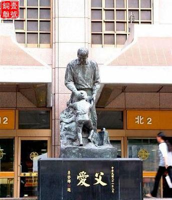 先泥塑雕刻再鑄銅雕塑