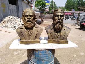小型列寧銅像擺件