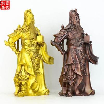 八十年代關(guān)公銅像精品