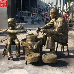 北京現(xiàn)代人物銅雕塑