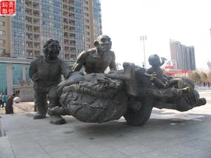 人物雕塑作品圖片
