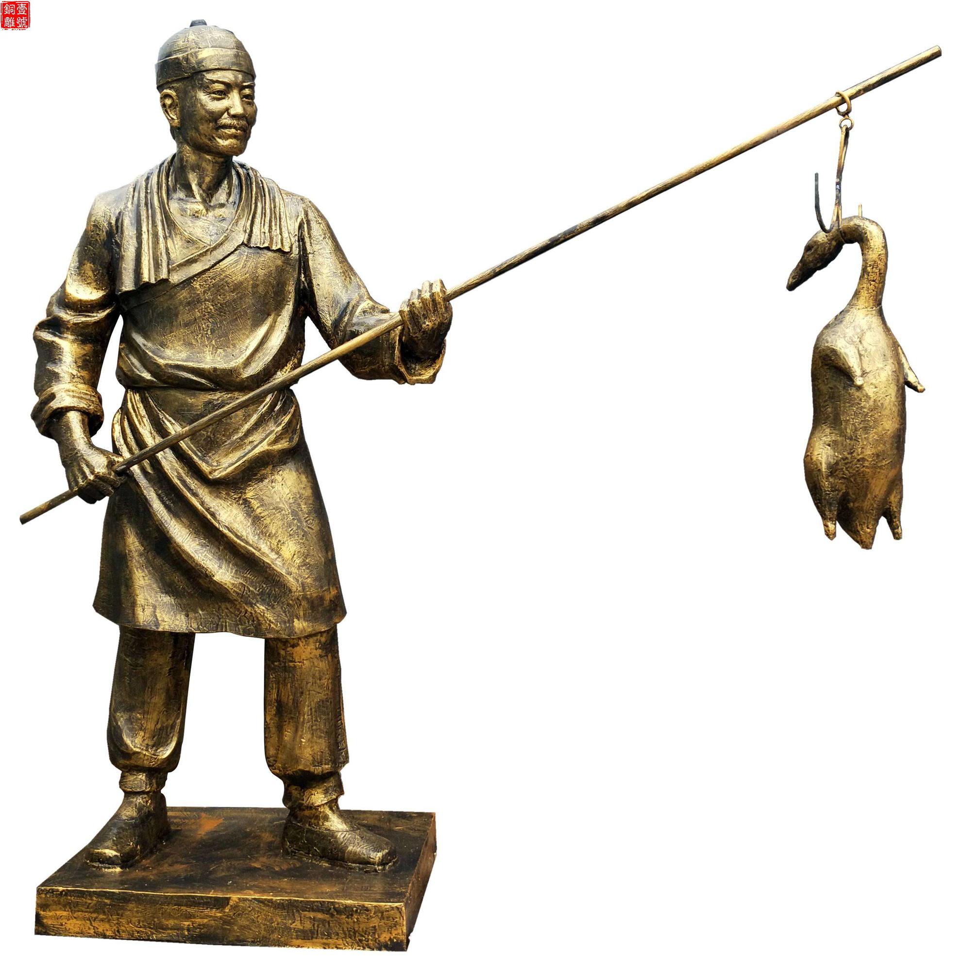烤鴨主題雕塑