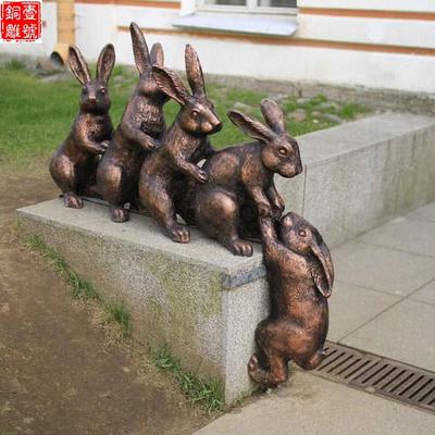 桌面動物小雕塑