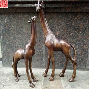 動(dòng)物仿銅雕塑