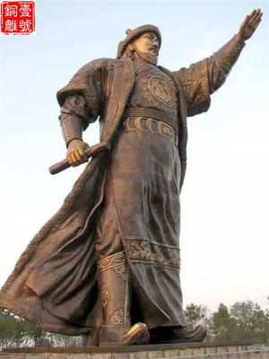 成吉思汗老銅像價格