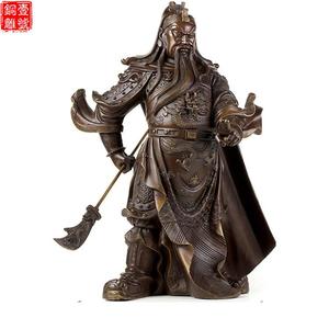關公銅像柜子