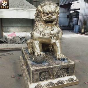 951 雍和宮的銅獅子