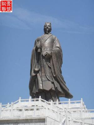 商圣范蠡銅像