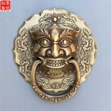 純銅獅子頭拉環(huán)
