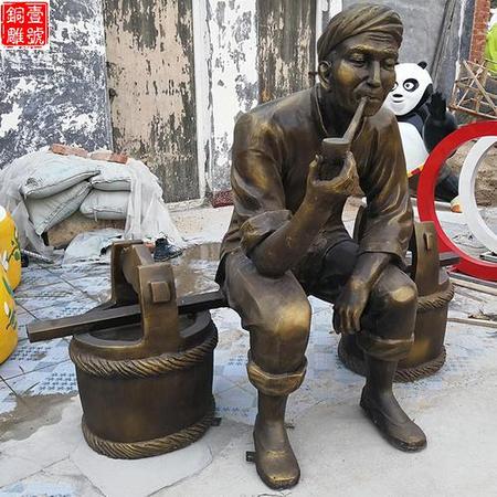 廣州上下九步行街銅像