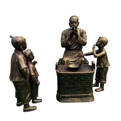 民俗人物雕塑