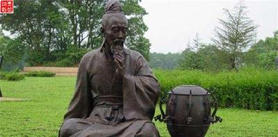 張衡鑄銅雕塑