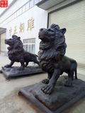 2018年銅獅子的擺放