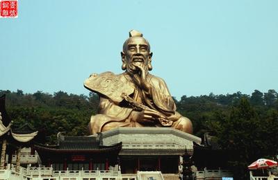 福建世界**老子銅像