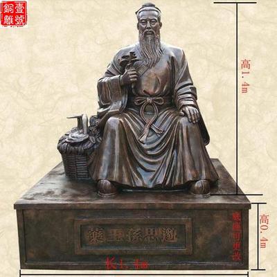 孫思邈銅像定做