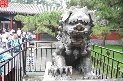 避暑山莊 銅獅子