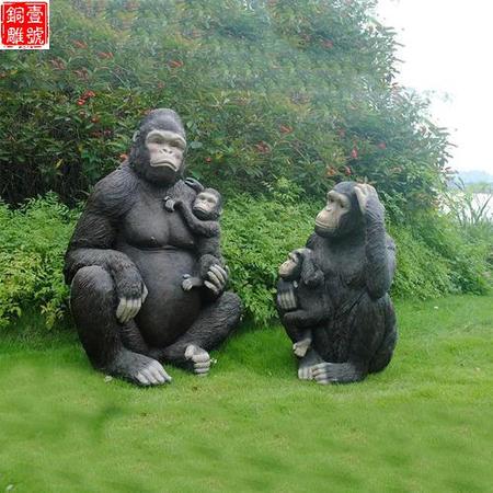園林景觀動(dòng)物雕塑圖片