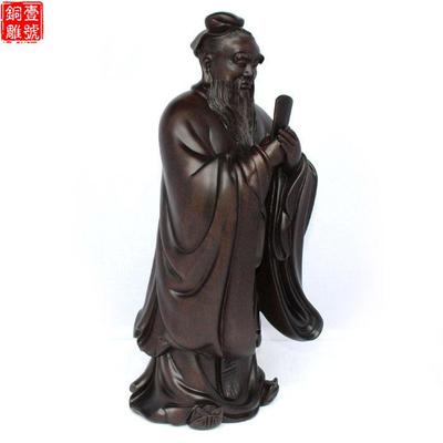 孔子雕像手勢