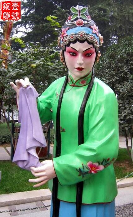 步行街人物不銹鋼雕塑