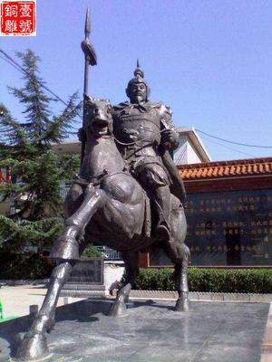 鑄銅衛(wèi)青銅像