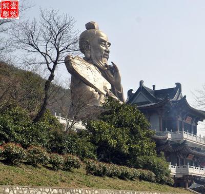 江蘇茅山老子銅像