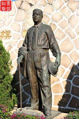 偉人青銅像擺件