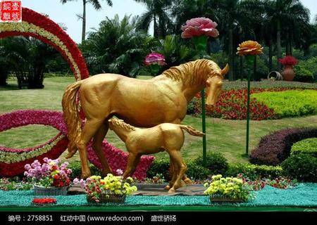 公園景觀動(dòng)物雕塑