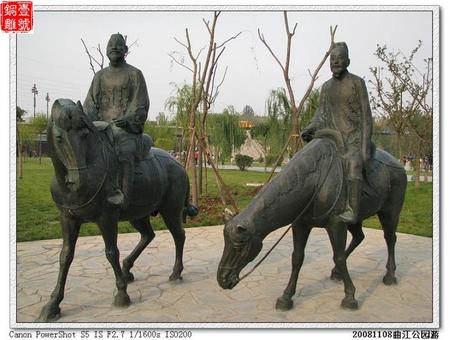 古代人物雕塑作品圖片