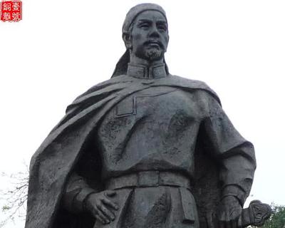 昌平李自成銅像多大