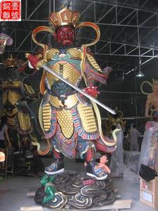 四大天王銅像質量
