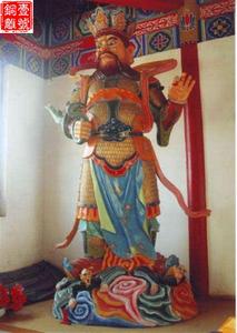 四大天王銅像古董