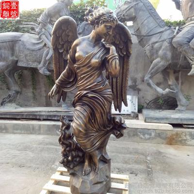 西方人物銅雕塑