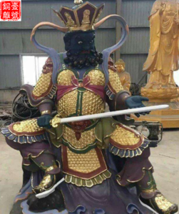 四大天王1.8米銅像