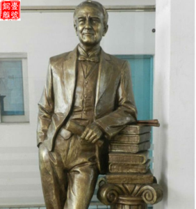 銅雕愛迪生圖片