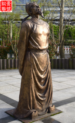 李白銅像在哪里