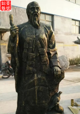 齊白石銅像