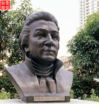 莫扎特銅像公園