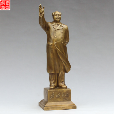 毛主席銅像回韶山神奇