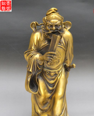 鐘馗銅像擺放