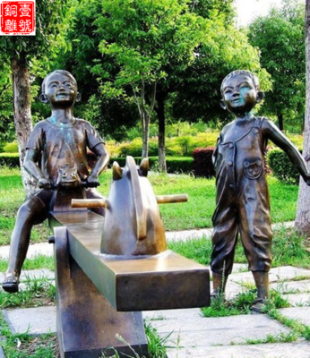 鍛銅雕塑作品