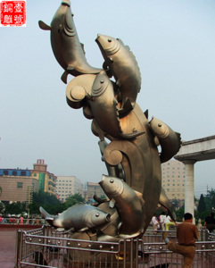 戶外鑄銅雕塑