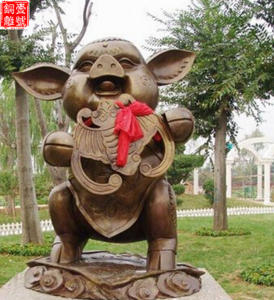 公園雕塑動物