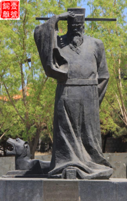 古代人物銅像哪里有