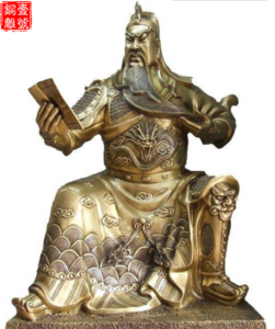武關公銅像圖片